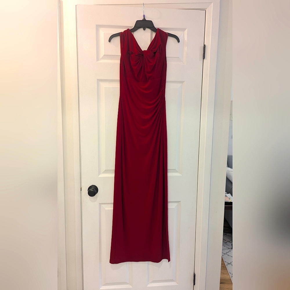 Ralph Lauren Deep Red Dress